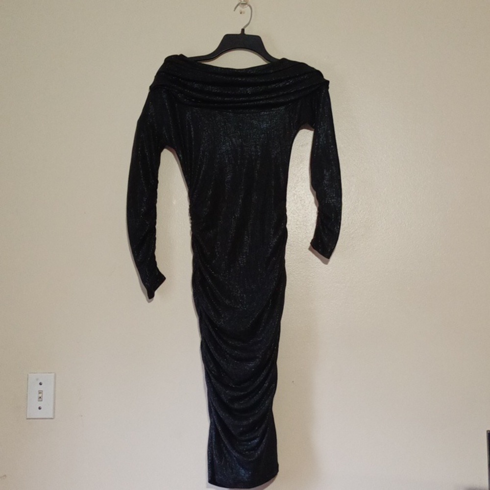 Rachel Rachel Roy Women's Metallic Ruched Sheath Dress